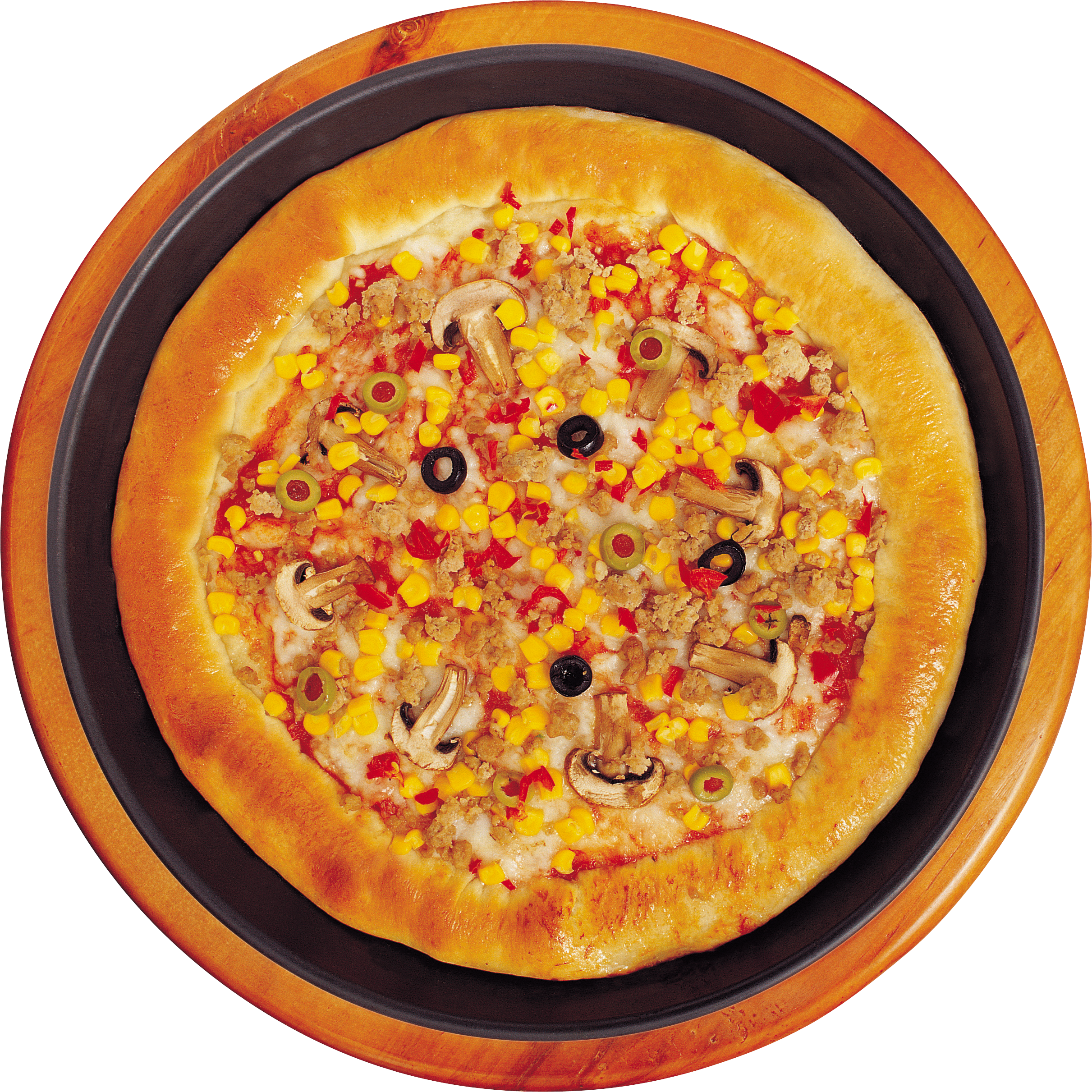 Pizza Png - Coffee And Pizza Hd (2422x2422), Png Download
