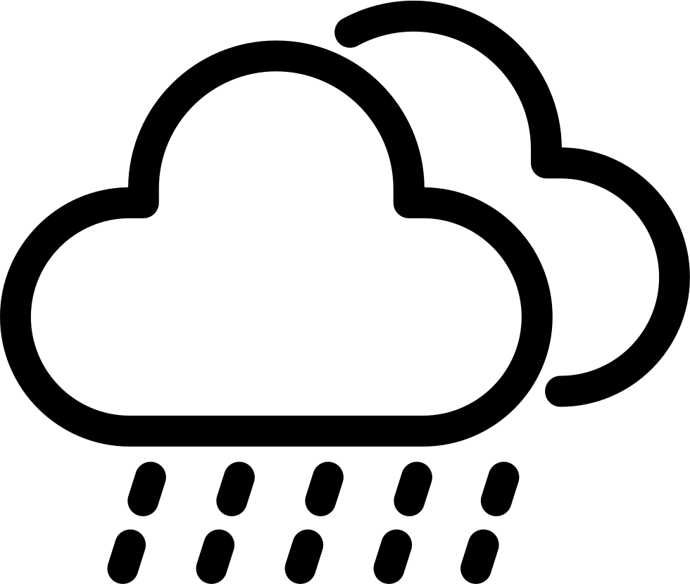 Png File Svg - Rain (980x829), Png Download