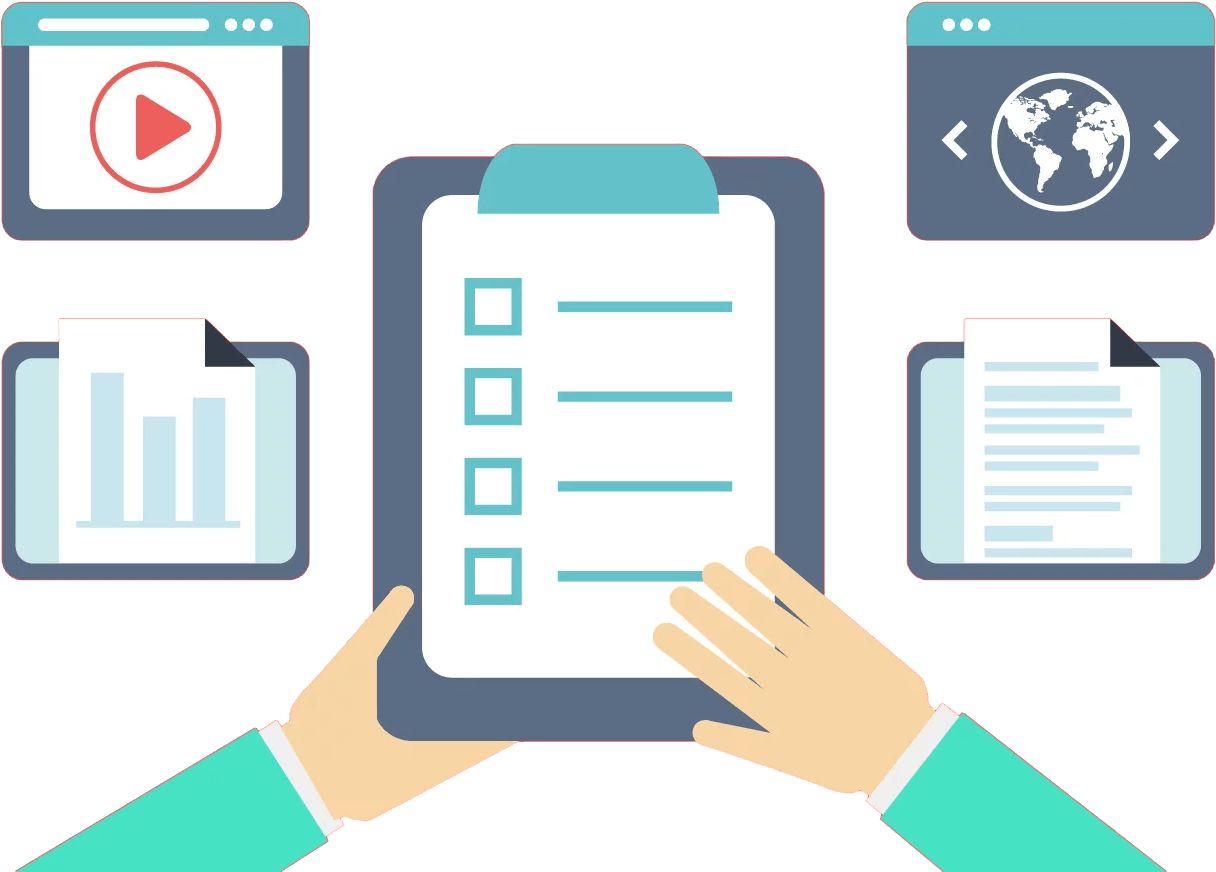 Sign Documents With Finger Or Stylus - Documents Vector (1400x980), Png Download