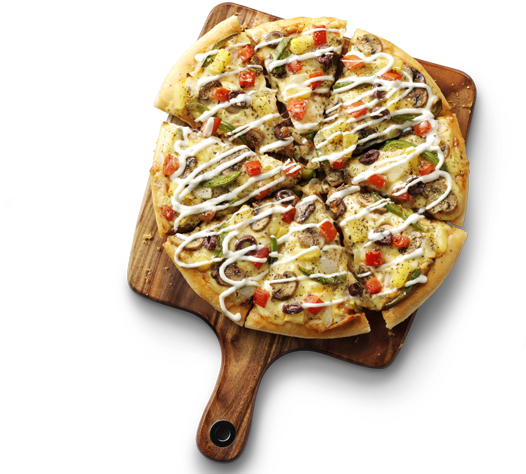 Veggie Sensation - Pizza Hut Ormeau (650x480), Png Download