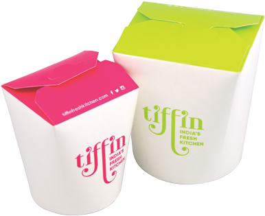 Tiffin Fresh Kitchen Is A Fast Casual Establishment - Box (600x399), Png Download