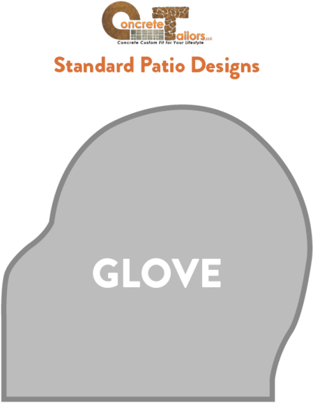 Ct Patio Designs Glove - Patio (1000x640), Png Download