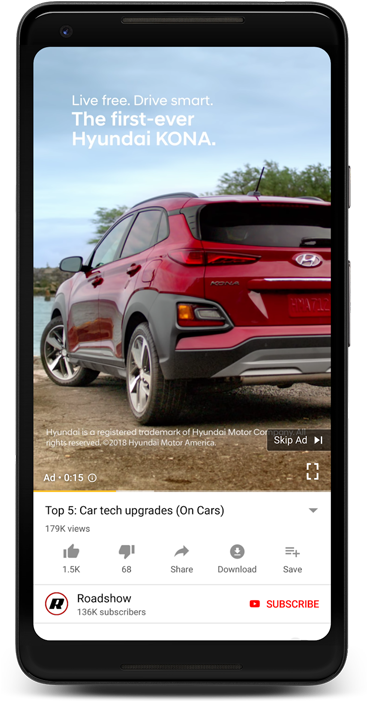 Youtube Vertical Ad - Youtube Vertical Video Ads (793x700), Png Download