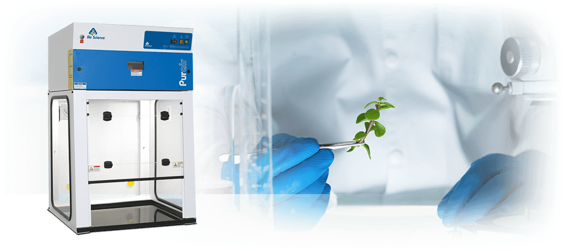 2017 10 Botanical Header Mobile - Air Science P10 Ductless Fume Hood,145 Cfm,30 In.w (1120x499), Png Download