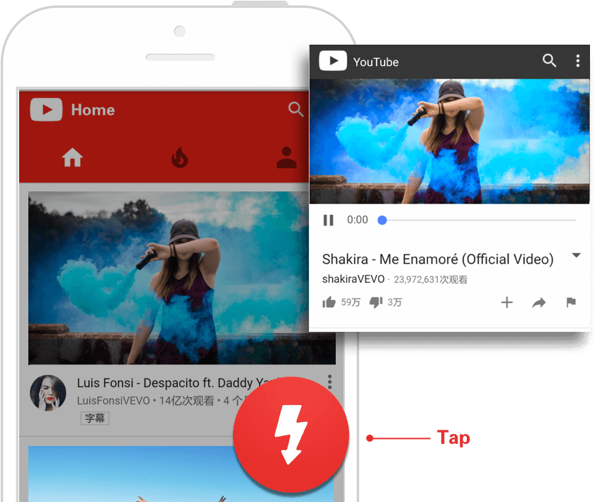 Step 2 Tap Share Download - Youtube Music (958x712), Png Download