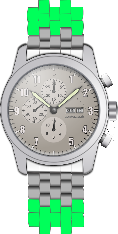 Watch Clipart Transparent - Transparent Watch Clip Art (403x800), Png Download