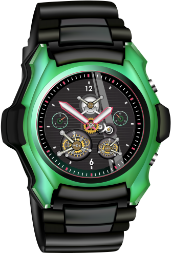 Wristwatch Png Clip Art - Wrist Watch Png Transparent (337x500), Png Download