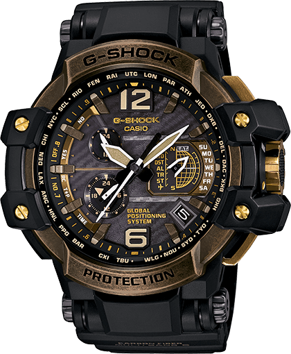 Expensive Watch Png - Casio Gpw-1000tbs-1aer (420x510), Png Download