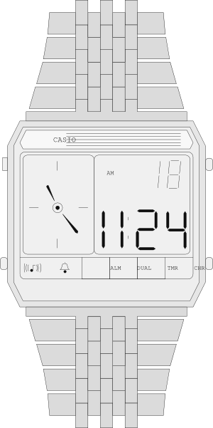 Watch Clipart Vector Png - Watch (300x601), Png Download