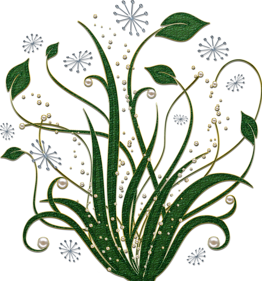 Frames & Png - O Verde Roda Com Pérolas Camiseta (900x968), Png Download