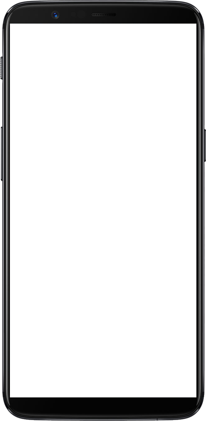 Oneplus 5t - One Plus 5t Frame (665x1356), Png Download