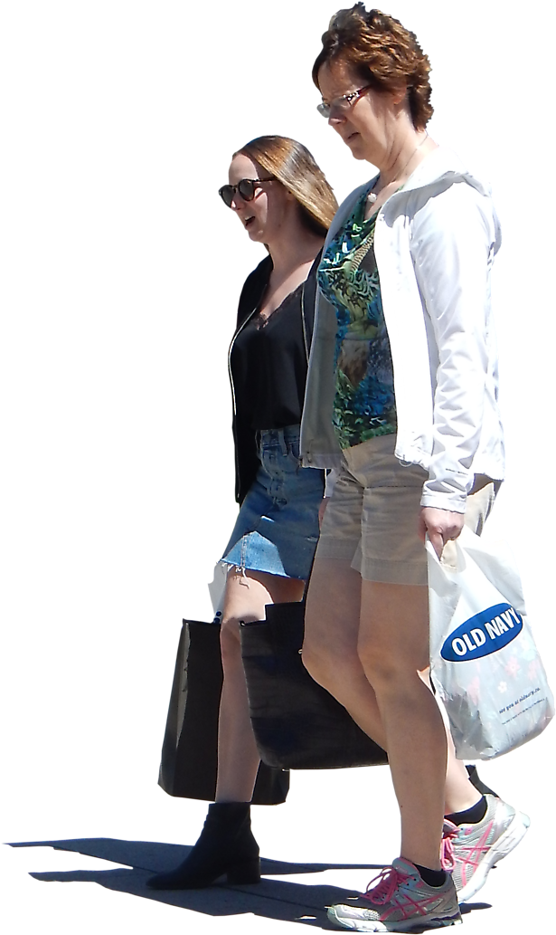 Urban People Women - Woman (1100x1100), Png Download