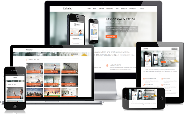 Responsive Website Development Solution Services Company - Responsive Web Design Development (650x445), Png Download