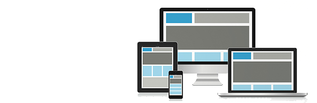 Responsive Website Design Banner - Website Building Services (887x220), Png Download