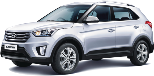 Hyundai Creta Is The Indian Car Of The Year - Best Seller Car In India 2016 (586x260), Png Download