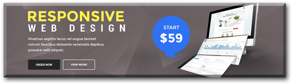 Responsive Web Design Banner - Responsive Web Design (665x244), Png Download