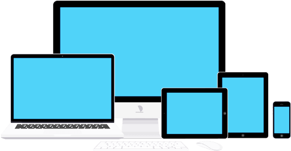 Responsive Web Design - 반응 형 웹 Ui Ux (600x335), Png Download