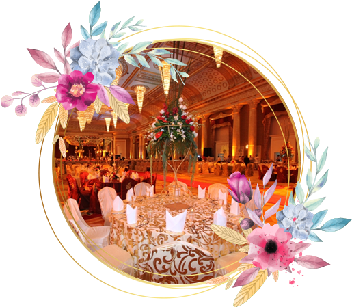 We Plan Weddings That Capture The Imagination - Decoration (550x495), Png Download