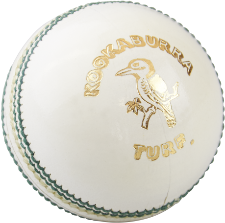 Kookaburra Turf White Cricket Ball - Kookaburra Turf Cricket Ball (619x460), Png Download