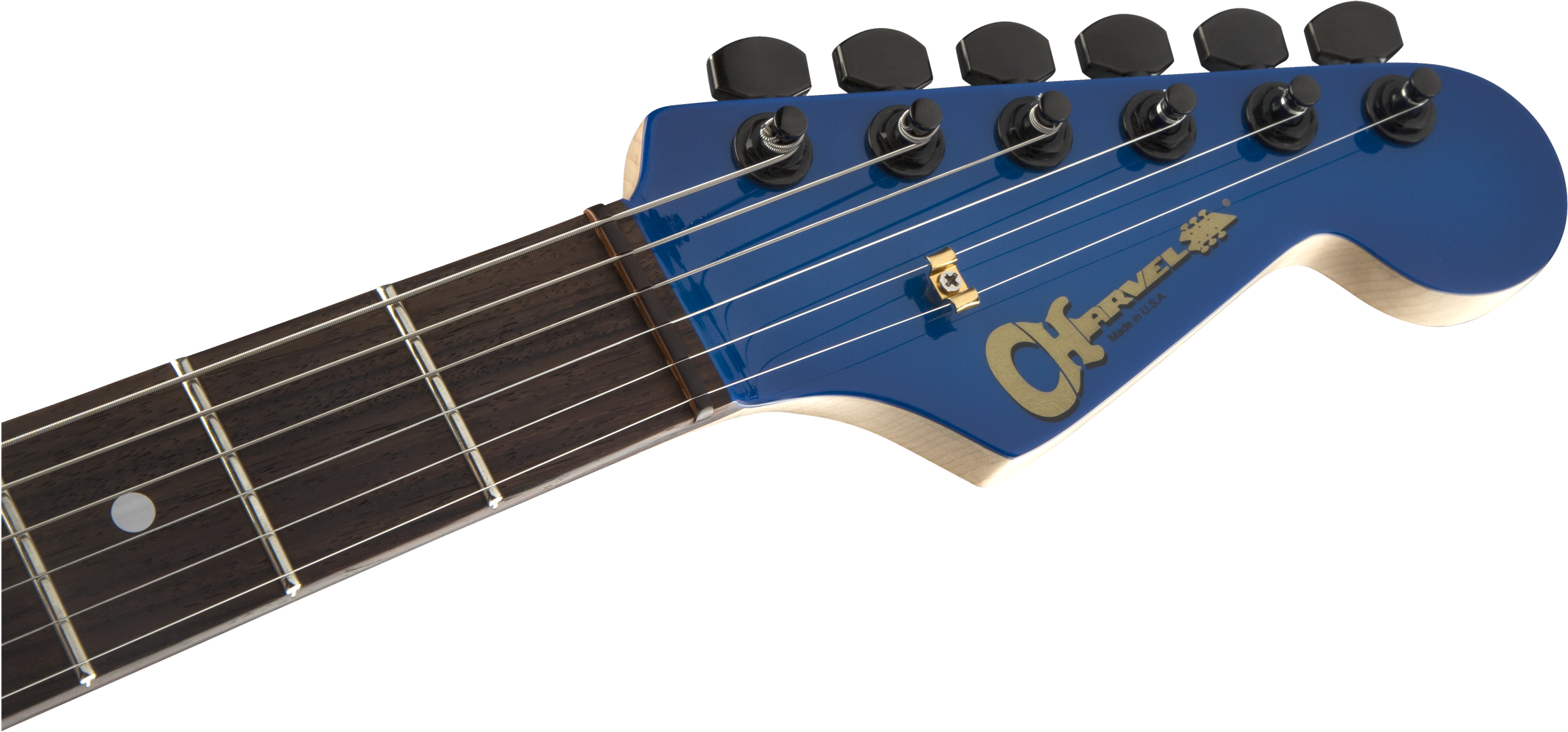Gallery - Charvel Jake E Lee Blue (2400x1125), Png Download
