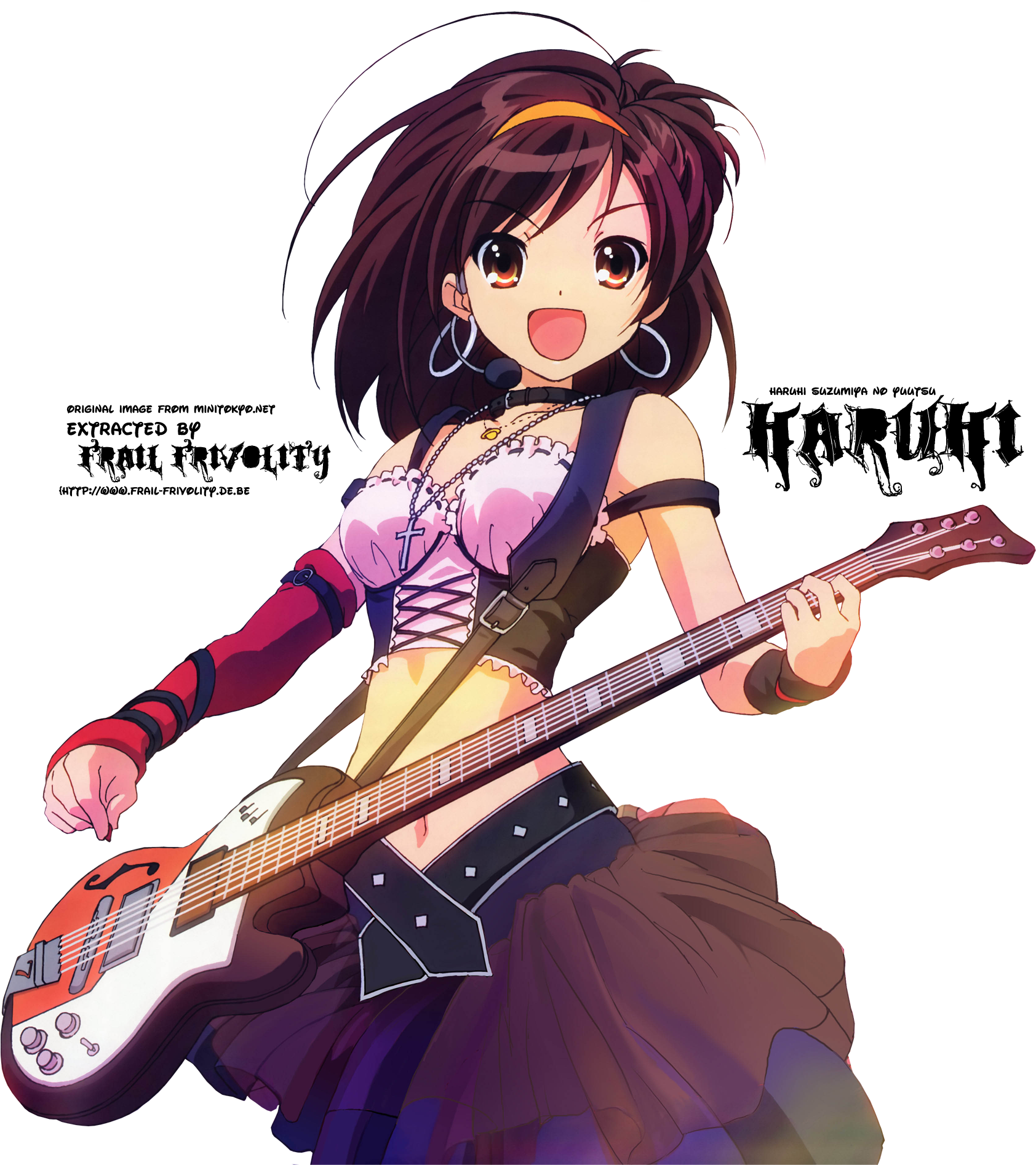 Graphics Manga - Melancholy Suzumiya Haruhi Band 300 Pieces (1700x1900), Png Download