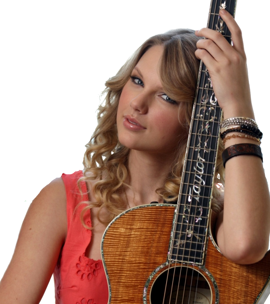 Msyugioh123 Images Taylor Veloce, Swift Chitarra Hd - Taylor Swift With Guitar (893x1003), Png Download