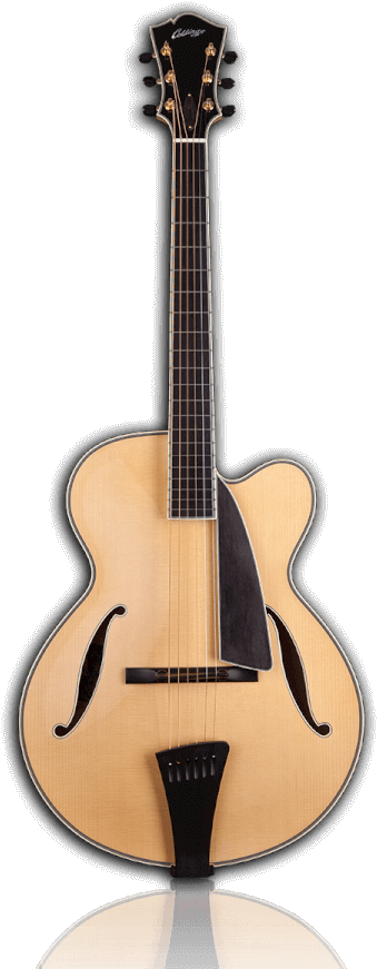 Archtop Guitars - Archtop Guitar (375x870), Png Download