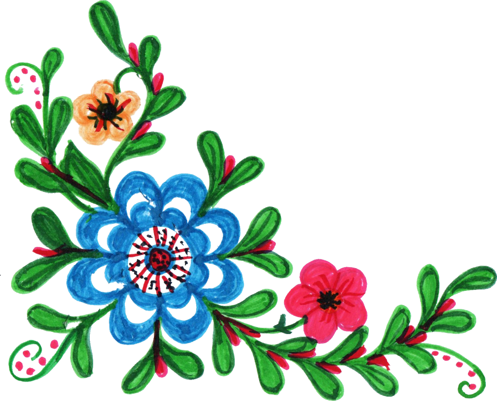 Vintage Flower Clipart File Source - Flower (1024x827), Png Download