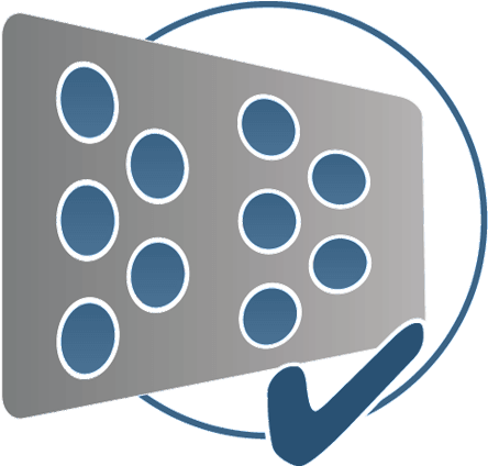 Blood Is Collected Onto Dbs Cards, Processed And Sent - Circle (648x478), Png Download