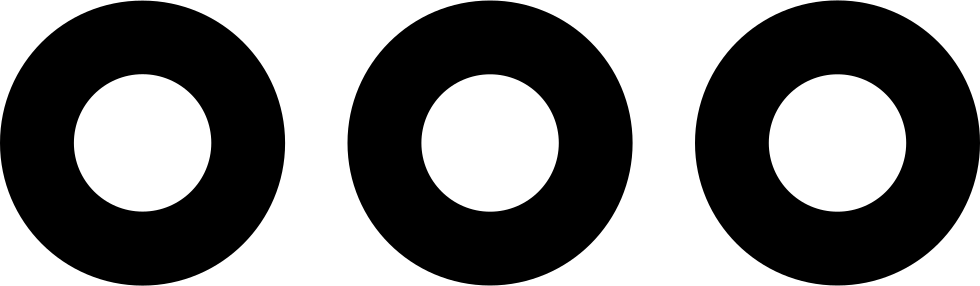 More Three Dots Button Comments - Icon (980x286), Png Download