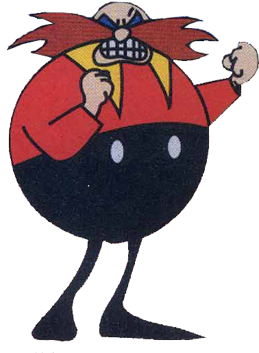 Robotnik 49 - Robotnik Sonic The Hedgehog (392x528), Png Download