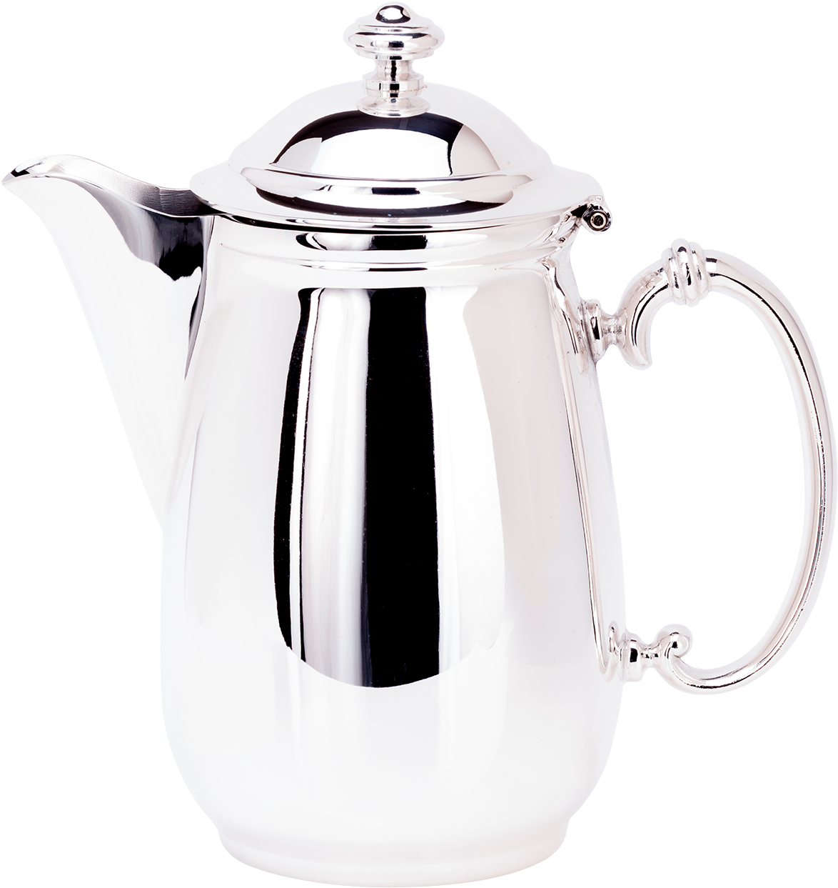 Silver Plated Hot Water Pot - Silver (1400x1400), Png Download