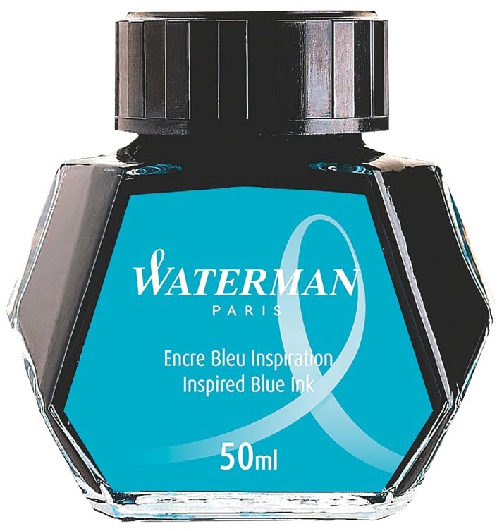 Ink Pot Png Transparent - Waterman Fountain Pen Ink 50ml (800x800), Png Download