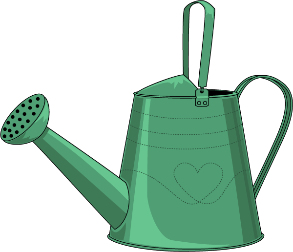 New Watts Gardening Club - Watering Can Clipart Png (600x516), Png Download