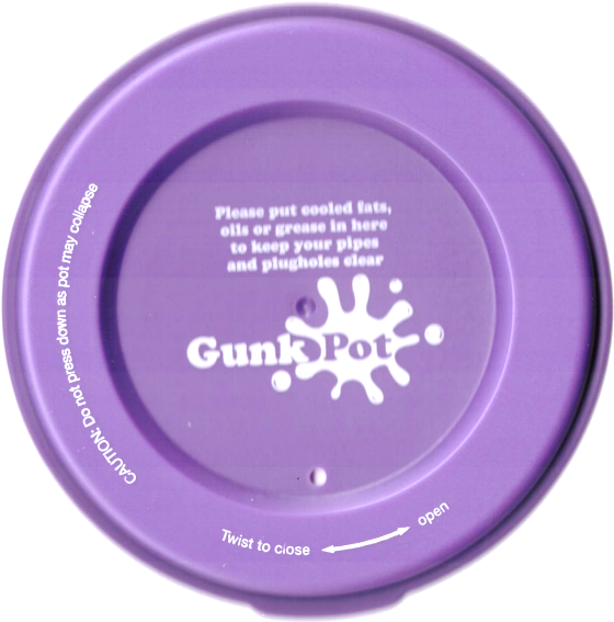 Anglian Water Keep It Clear, Gunk Pot - Gunk Pot (567x570), Png Download