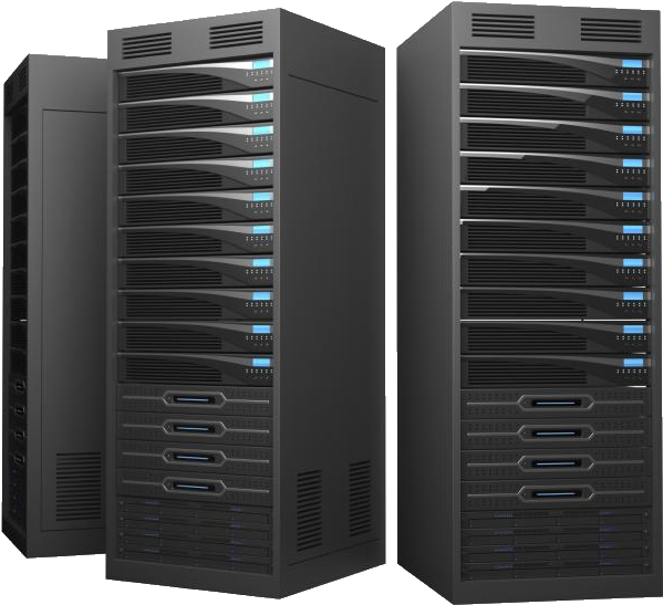Running A Server Can Be Quite A Hard Process - Hosting Servers (675x600), Png Download