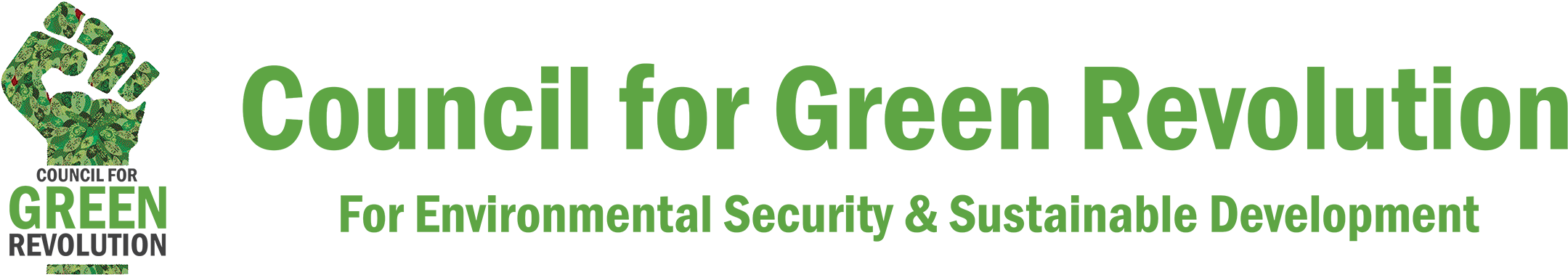 Toggle Navigation - Council For Green Revolution (2207x500), Png Download