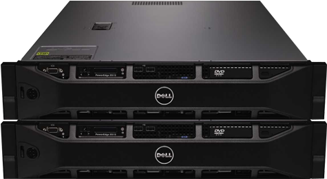 Server Hosting - Dell Poweredge R515 (480x350), Png Download