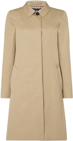 Regent Single Breasted Raincoat Regent Single Breasted - Coat (460x611), Png Download