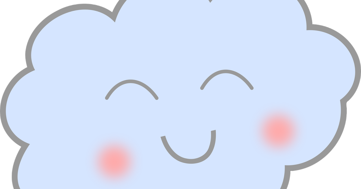 Cloud To Color - Cartoon Cloud Frame Png (1200x630), Png Download