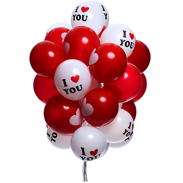 Balloon Sets - Love You Balloon Png (360x360), Png Download