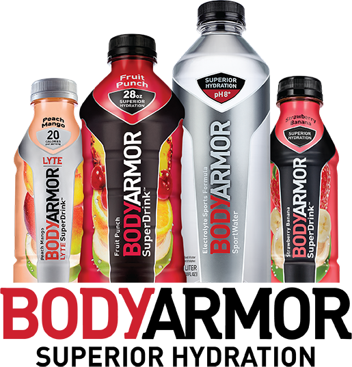 50 On Any Bottle Of Bodyarmor Sports Drink- Bodyarmor - Body Armor Coca Cola (515x537), Png Download