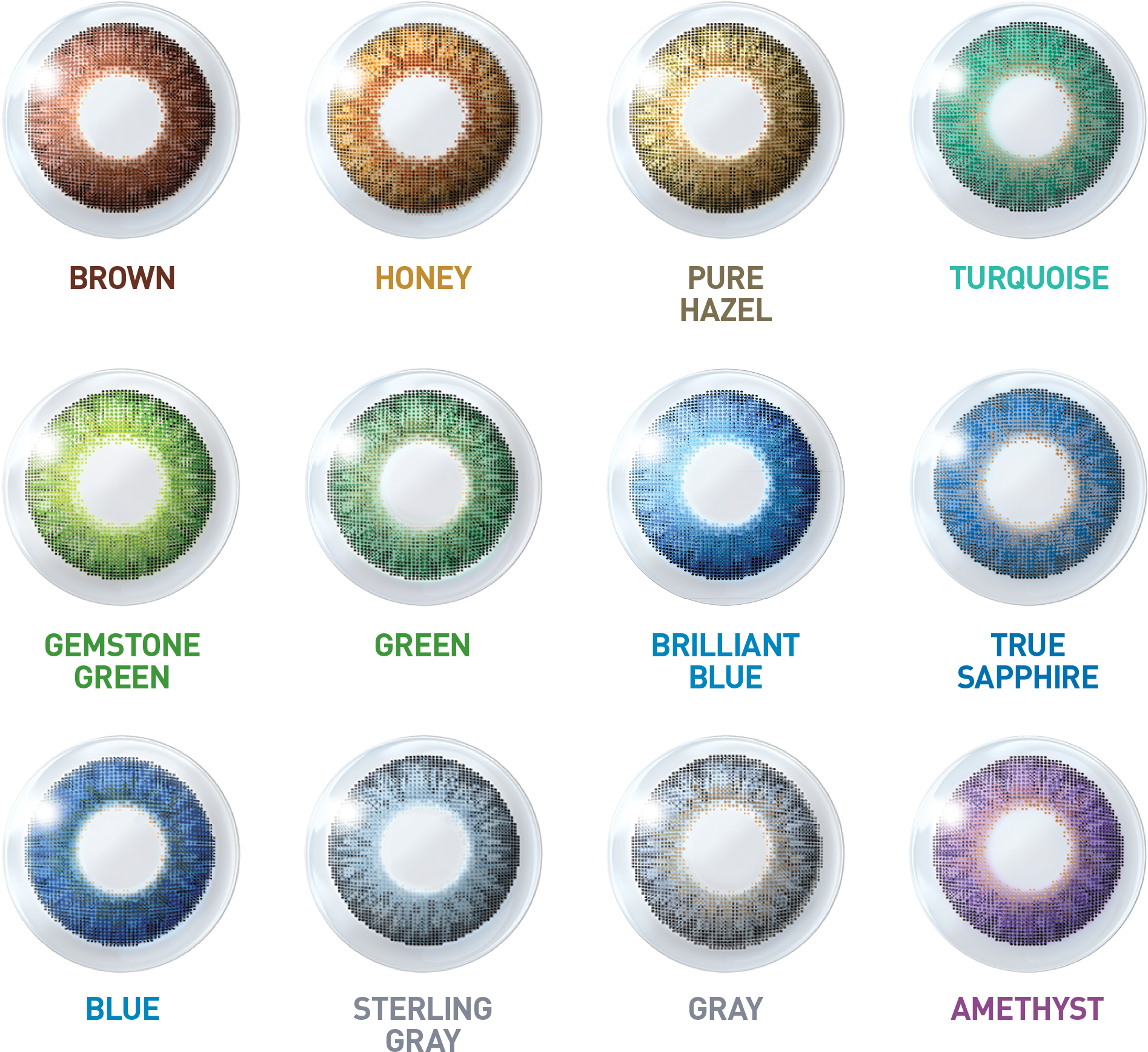 Air Optix Colors (2100x2100), Png Download