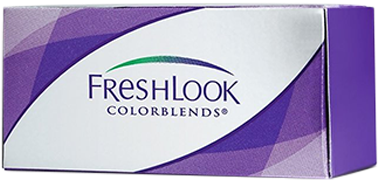 Colored Contact Lenses - Freshlook Colorblends 6 Pack Contact Lenses (440x400), Png Download