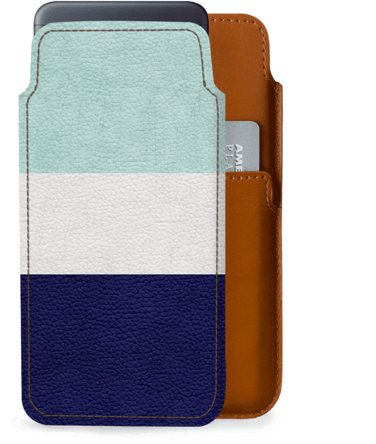 Dailyobjects Ocean Classic Real Leather Wallet Case - Leather (900x900), Png Download