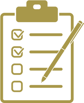 Dedicated Wedding Planner - Transparent Background Checklist Clipart (328x385), Png Download