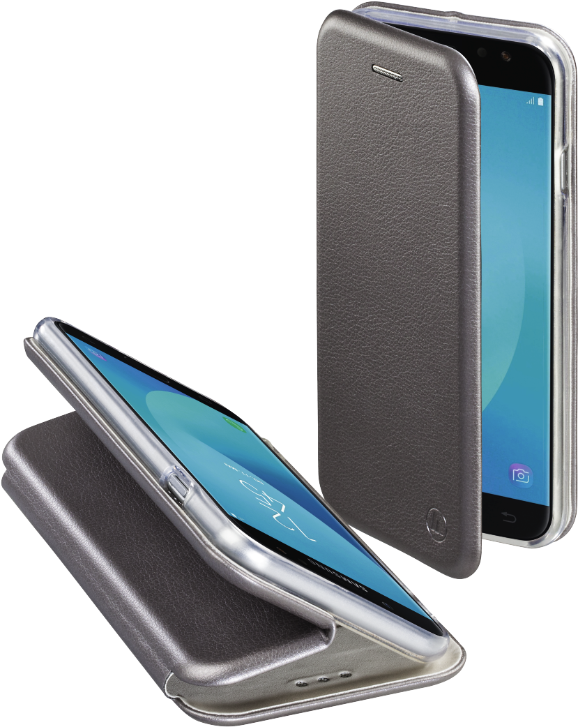 "curve" Booklet For Samsung Galaxy J7 , Anthracite - Hama Booklet Curve Für Samsung Galaxy J7 (2017), Anthrazit (1100x1100), Png Download