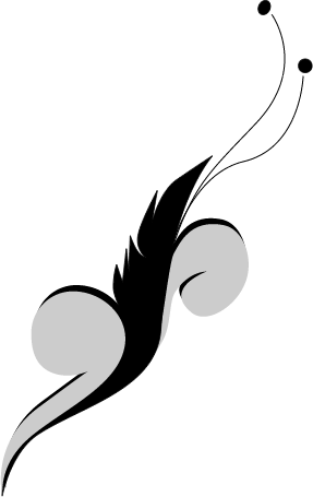 Floral Swirls (287x455), Png Download