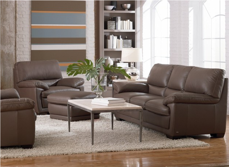 Natuzzi Editions B674 Sebastiano Sofa - Natuzzi Denver Dark Taupe (800x800), Png Download