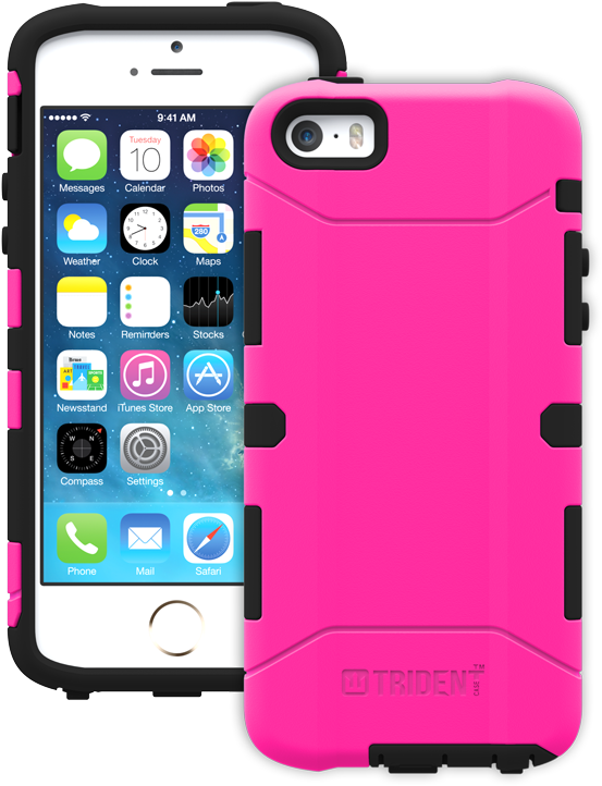 Trident Aegis Series Cover For Iphone 5/5s - Pink (900x900), Png Download